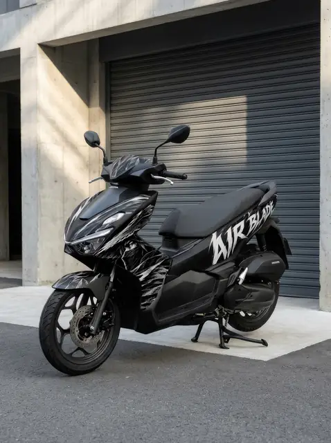 Hắc Ảnh — tem trùm Honda Air Blade · đời 2025–2026
